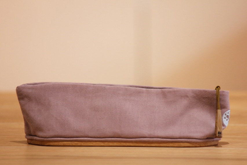 坂本正成|ペンケース[ジッパー小] オールドピンク