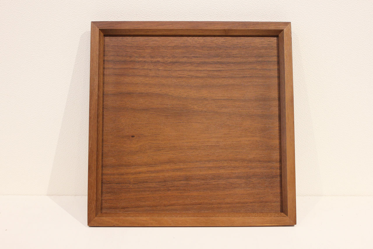 渡邉主税|Bonnuiトレー[小]ブラックウォールナット