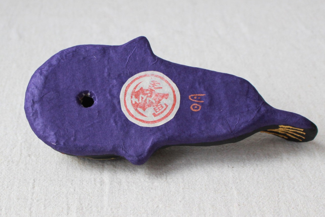 平野 明|張り子 なまず