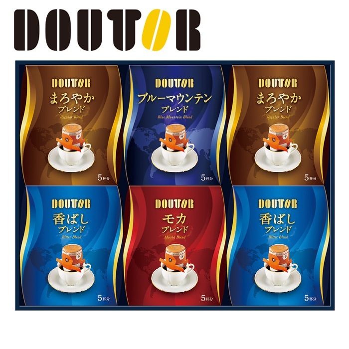 2種　ドトール　ドリップコーヒー　200パックx2種 ドリップコーヒー】ドトールコーヒー カフェタイム ドリップ