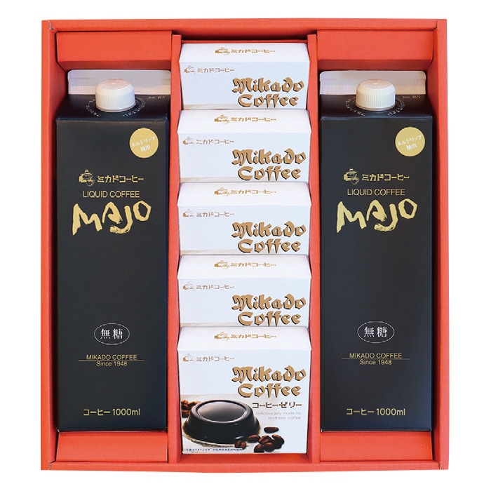 【夏ギフト】コーヒーゼリーとアイスコーヒーのギフト CZ-AA