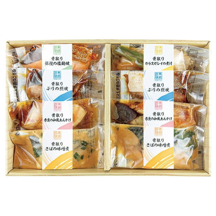 【夏ギフト】骨取り煮魚・焼魚詰合せ BL-50