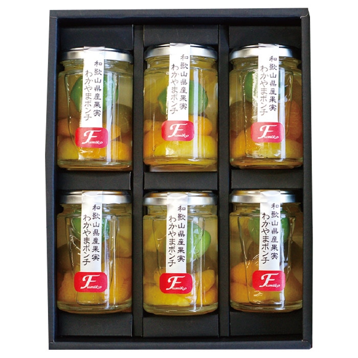 【冬ギフト】わかやまポンチ 6本セット