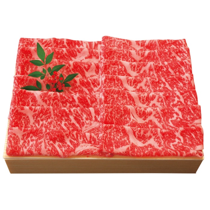 【冬ギフト】鹿児島県産薩摩牛 ロースすきやき用