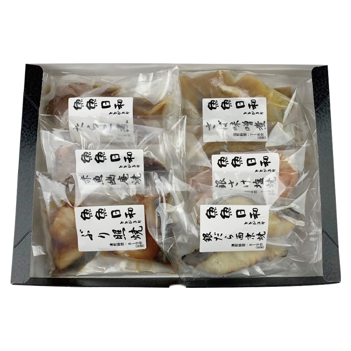 【冬ギフト】魚魚日和6種12切セット