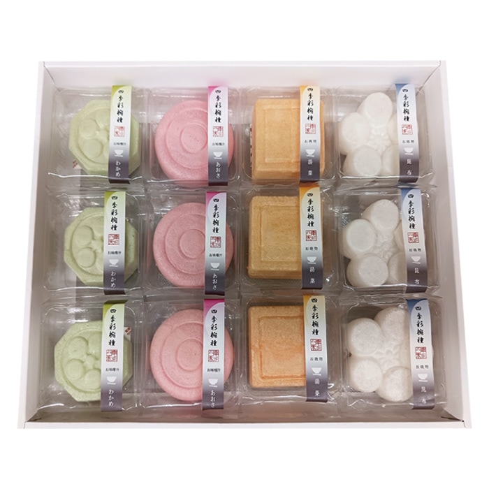 【冬ギフト】四季彩 椀種最中セット