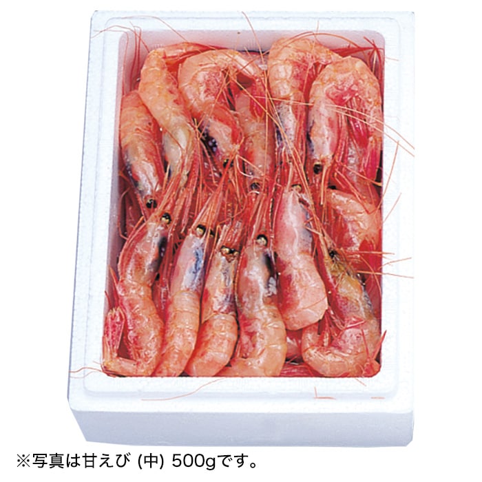 【冬ギフト】日本海産船凍甘えび(中) 1kg