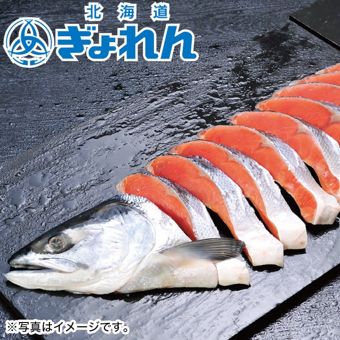 【冬ギフト】塩紅鮭切身 半身