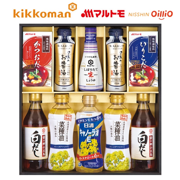 【冬ギフト】キッコーマン&菜種油バラエティギフト KOS-45N