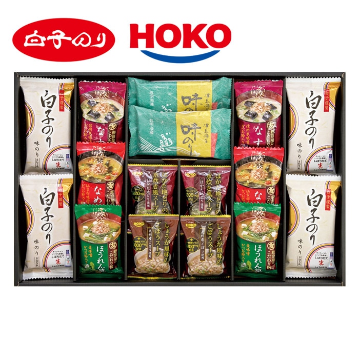 【冬ギフト】お味噌汁&白子のりバラエティギフト FD-30P