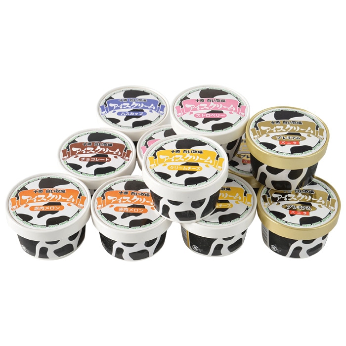 【冬ギフト】十勝白い牧場アイスコレクション TSBAC-11