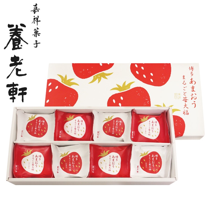 【冬ギフト】博多あまおう まるごと苺大福 YF-MB