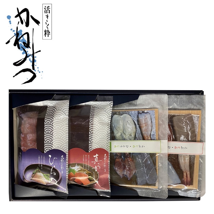 【冬ギフト】昆布じめ刺身詰合せ4種 PG-40N