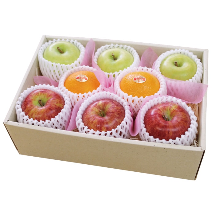 【冬ギフト】サンふじ＆王林&紅まどんな