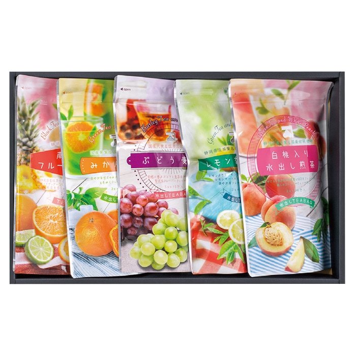 【夏ギフト】フレーバーティー5種セット