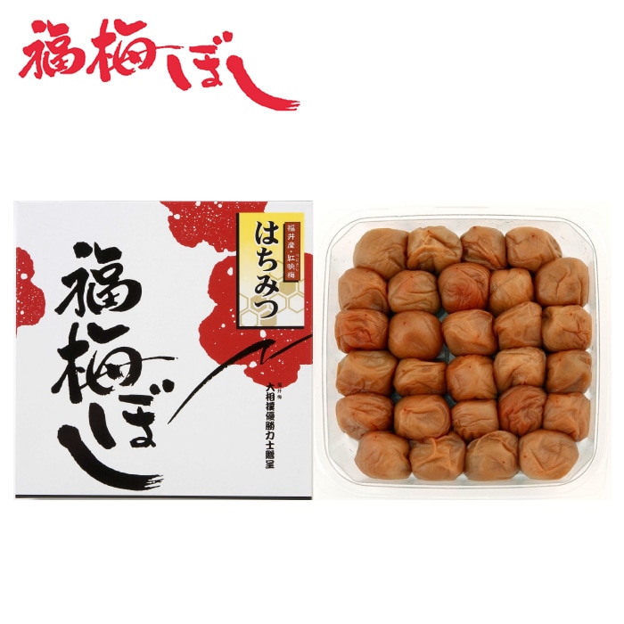 【夏ギフト】はちみつ福梅ぼし 塩分7％