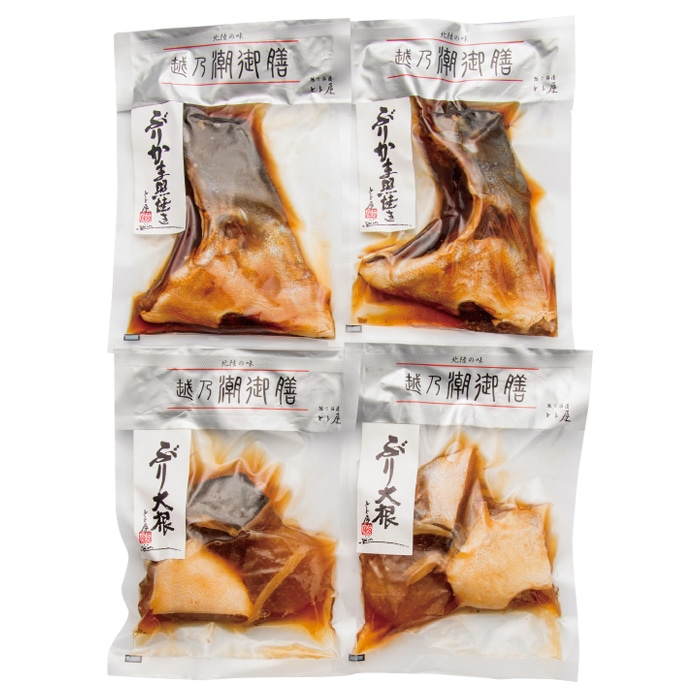 【夏ギフト】ぶりカマ照焼・ぶり大根セット