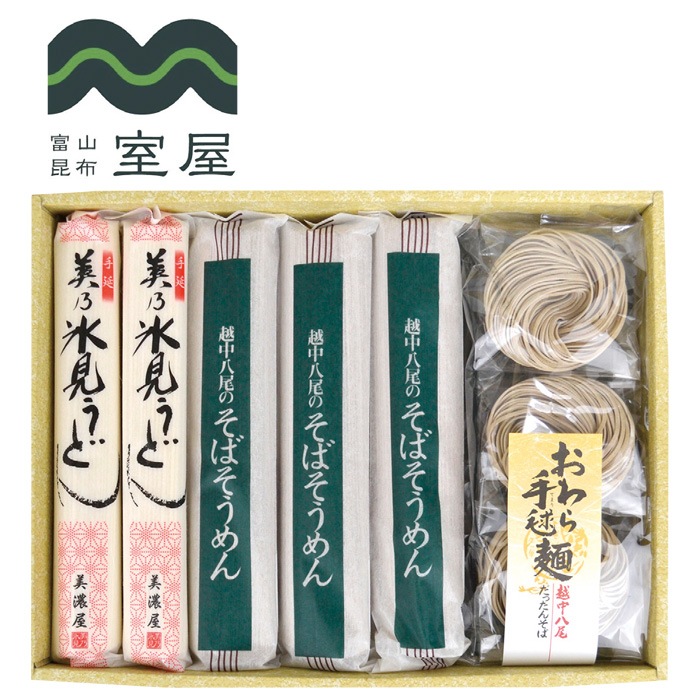 【夏ギフト】越中の味 麺のしらべ OB-3