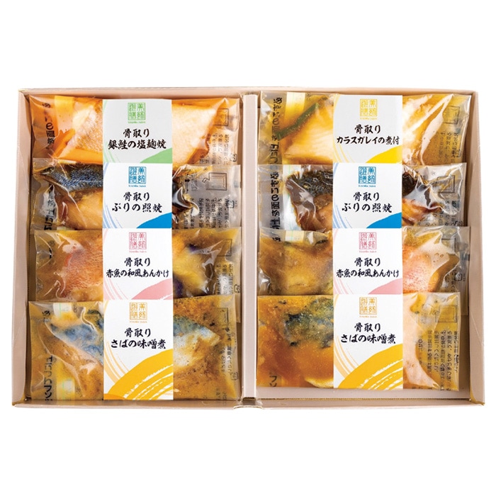 【夏ギフト】骨取り煮魚・焼魚詰合せBL-50