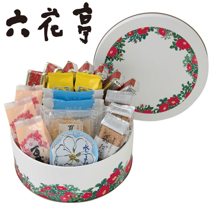 夏ギフト】六花セレクト缶（はまなし） 19個入｜種類から商品をさがす