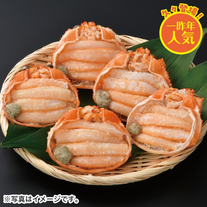 【冬ギフト】紅ズワイ甲羅盛り