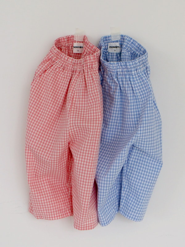 foggy picnic check pants
