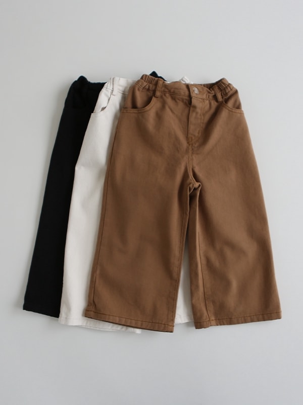 Couverture chocolate wide pants