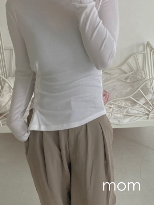 side button tops for mom (4color)