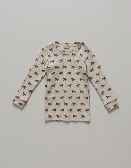 Kids tops horse and snow