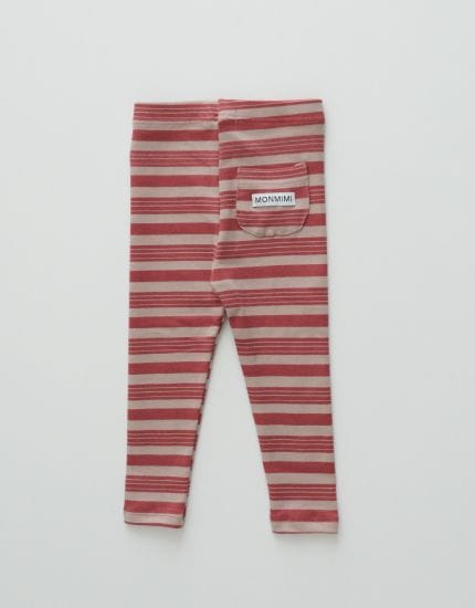 Apple Cinnamon Stripe Leggings