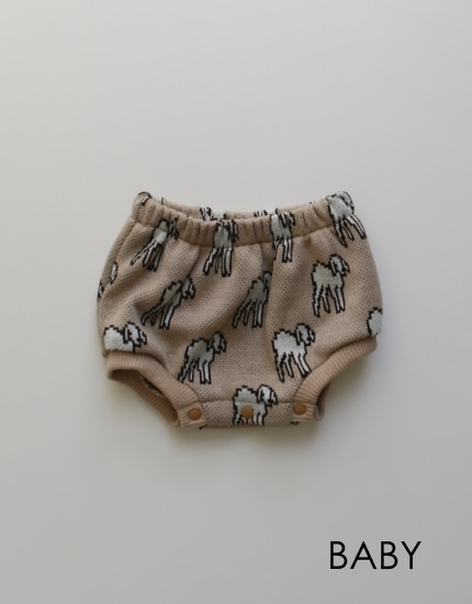 Lil Lil Lamb Retro Baby bloomer