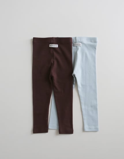 Long Chalk Smooth Kids Leggings