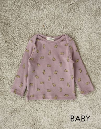 A Bunch of Rabbits Baby tops
