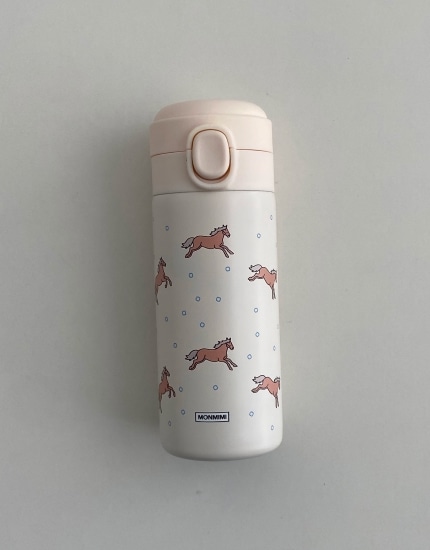 Galloping Horses Water Bottle