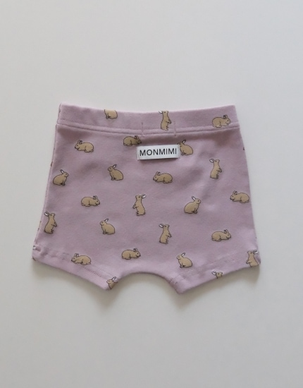 Square Short Pants-Oat Rabbit