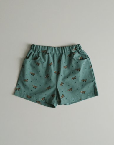 Half Pants-Mint Horse