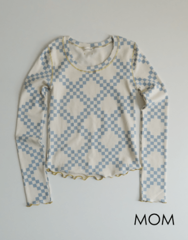 Mom Long Tops-OLD GRID