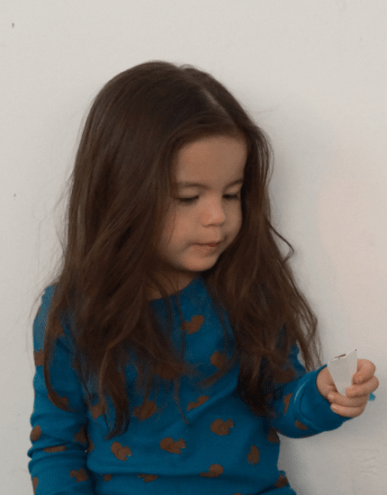 Kids Long Waffle Tops-SQUIRREL'S SUPPER