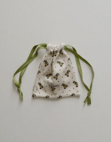 Little Pouch-DUCK IN DOT