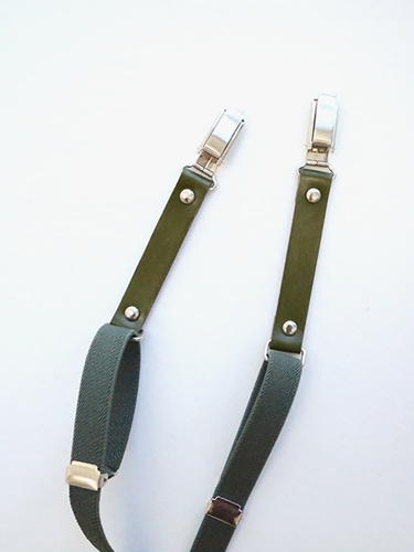 marron suspenders