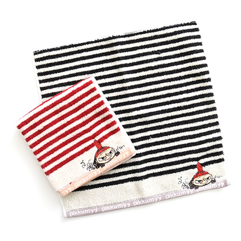 ムーミン ミイボーダー タオルハンカチ