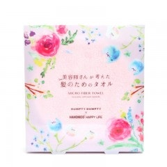 ハホニコ ヘアドライマイクロファイバータオル フラワーPU | ハンプ