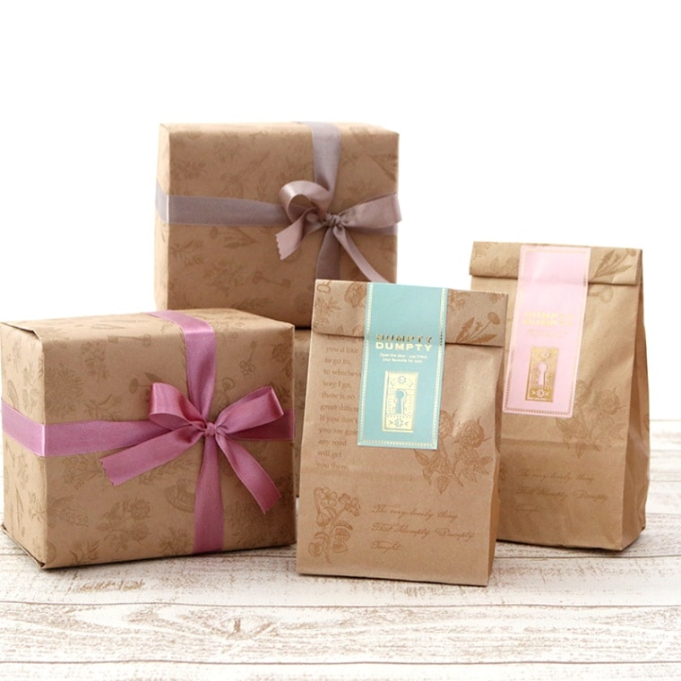 無料ラッピング　ボタニカル