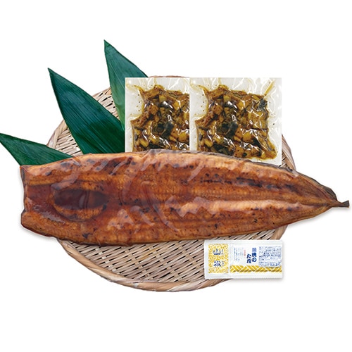 特大　鹿児島産うなぎ｜蒲焼1尾（たれ・山椒付）刻み２袋セット【同梱・代引不可】(PD)