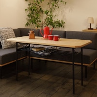 mild(ミルド) ダイニングテーブル110 ブラウン 【送料込】 | ハンプ