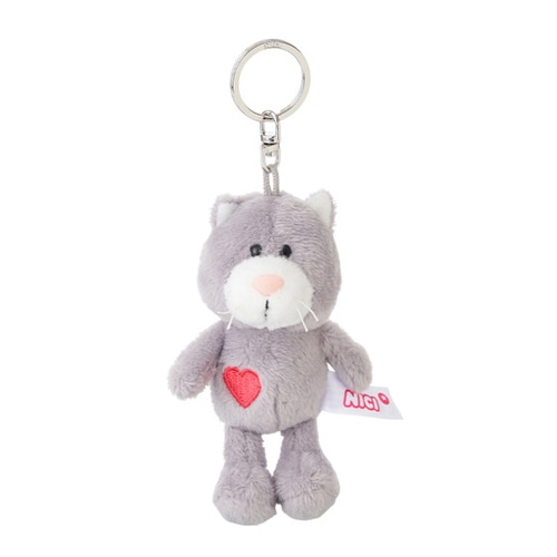 NICI キーリング グレーキャット １０ｃｍ