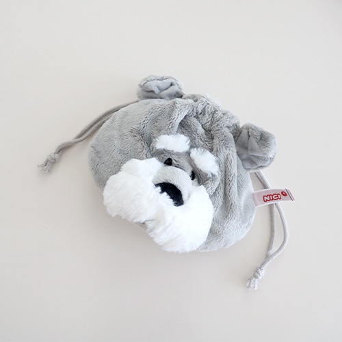 ＮＩＣＩ シュナウザー フィギュアフェイスポーチ