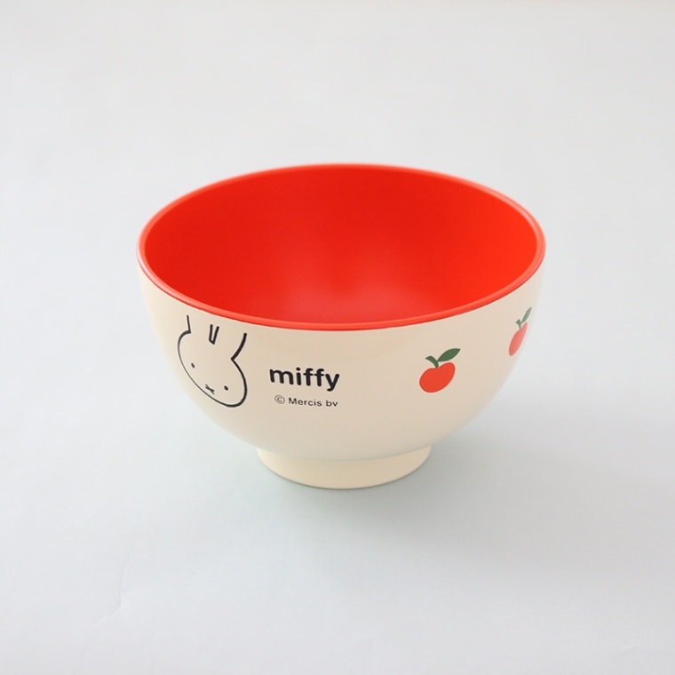 ミッフィー（アップル）　塗汁椀　Ｍ