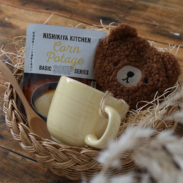 もふもふアニマルのほっと一息スープギフト