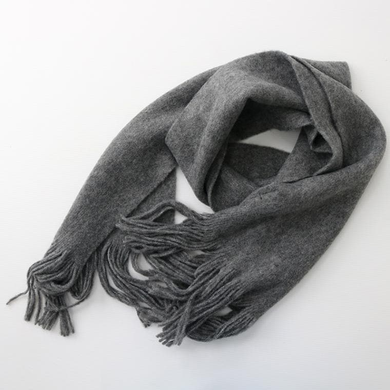 メランジモヘアマフラー CGY